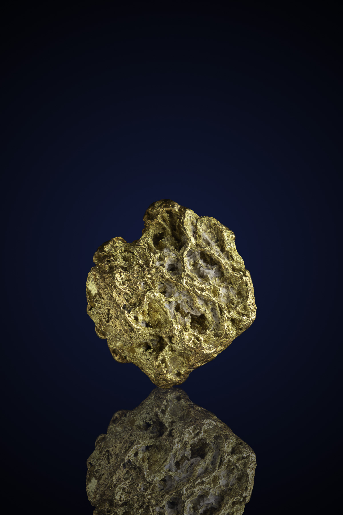 Beautiful, Brilliant Natural Gold Nugget - Auburn, CA - 5.39 Grams (image for) Beautiful, Brilliant Natural Gold Nugget - Auburn, CA - 5.39 Grams